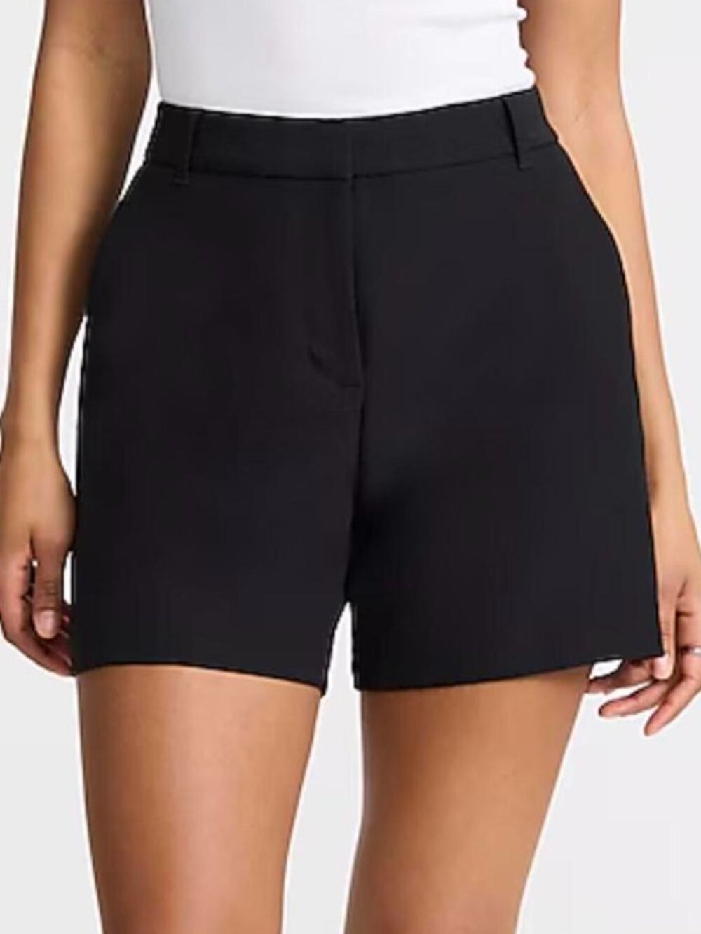 Express Editor High-Waisted Tailored Dress Shorts | Women's 2